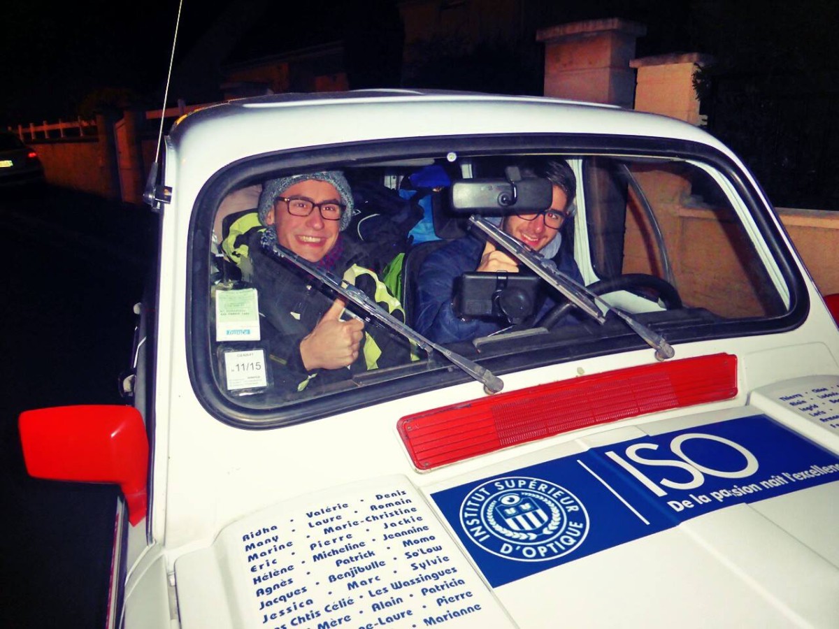 Participation des étudiants ISO au 4L Trophy 2015 !